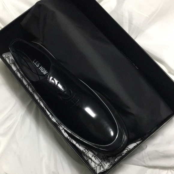 Les Hommes Dress Shoes Men’s size 8.5 or 42 Never been worn - Picture 1 of 3